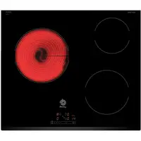 Balay 3EB714LR hobs Negro Integrado Cerámico 3 zona(s)