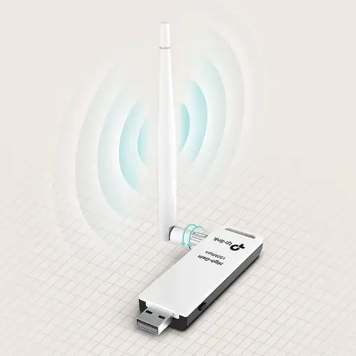 Adaptador USB inalámbrico Wifi TL-WN722N TP-LINK