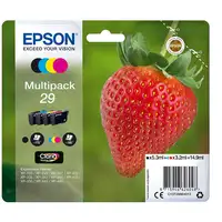 Pack de cartuchos de tinta original, 4 colores T2986 EPSON, 1 ud