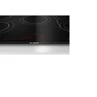 Bosch Serie 8 PKM875DP1D hobs Negro, Acero inoxidable Integrado Cerámico 5 zona(s)