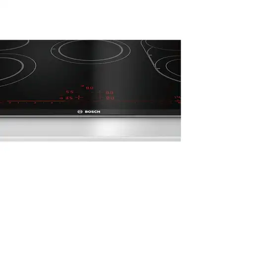 Bosch Serie 8 PKM875DP1D hobs Negro, Acero inoxidable Integrado Cerámico 5 zona(s)