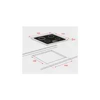 Teka TZ6315 Negro Integrado Cerámico 3 zona(s)