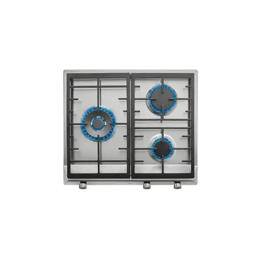 Teka EX 60 1 3G AI AL DR BUT Acero inoxidable Integrado Encimera de gas 3 zona(s)