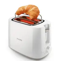 Tostador dos ranuras anchas, 800 W, Daily HD2581/00 PHILIPS