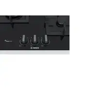 Bosch PPC6A6B20 hobs Negro Integrado Encimera de gas 3 zona(s)