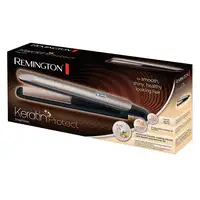 Remington S8540 Utensilio de peinado Plancha de pelo Vapor Negro, Bronce 1,8 m