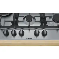 Bosch Serie 6 PCS7A5B90 hobs Acero inoxidable Integrado 75 cm Encimera de gas 5 zo