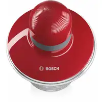 Bosch MMR08R2 picadora eléctrica de alimentos 0,8 L 400 W Gris, Rojo