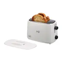 Tostador dos ranuras extra anchas, con tapa, 750W, TT631 JATA