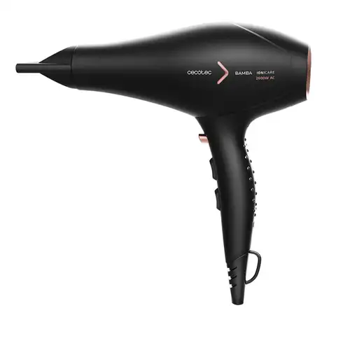 Cecotec IoniCare 5350 PowerShine Fire secador 2600 W Negro, Rosa