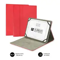 Funda Universal Para Tablets Clever Stand Tablet Case 9.6\11\  Rojo