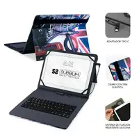 Funda Con Teclado Usb Keytab Pro Usb 9.6\ – 11\ England