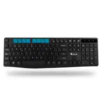Teclado y ratón negro inalámbrico, Allukerit NGS