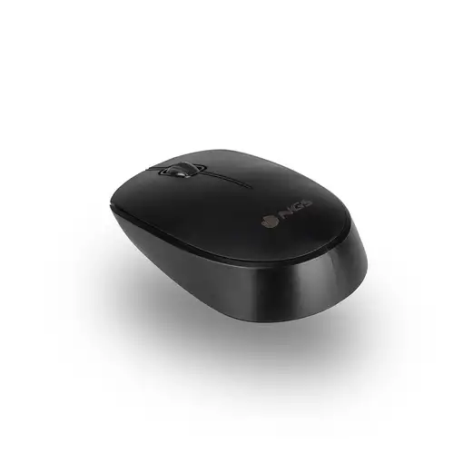 Teclado y ratón negro inalámbrico, Allukerit NGS