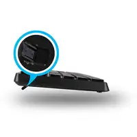 Teclado y ratón negro inalámbrico, Allukerit NGS