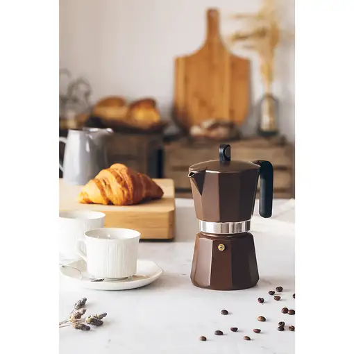 Monix M671006 cafetera manual Cafetera italiana Marrón