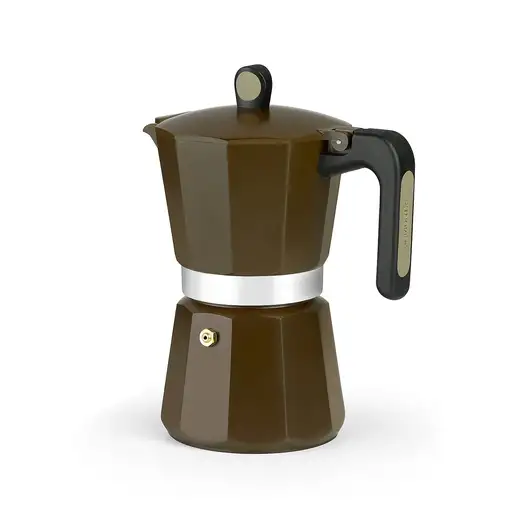 Monix M671006 cafetera manual Cafetera italiana Marrón