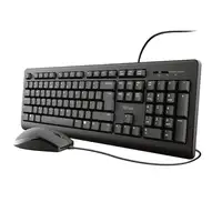 Trust Primo teclado Ratón incluido Universal USB QWERTY Español Negro