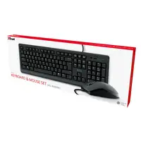 Trust Primo teclado Ratón incluido Universal USB QWERTY Español Negro