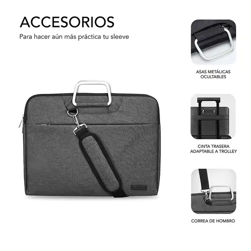Funda Ordenador 15.6\ Grey Business