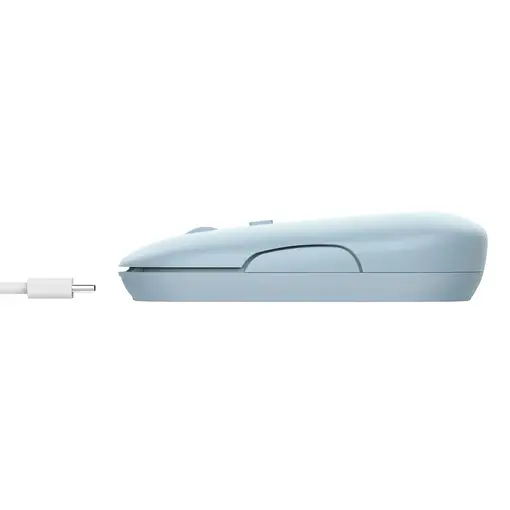 Trust Puck ratón Oficina Ambidextro RF Wireless + Bluetooth 1600 DPI
