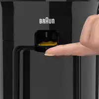 Braun CJ 3050 BK prensa de cítricos eléctricos 60 W Negro
