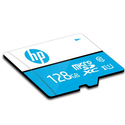 Tarjeta microSDXC con adaptador, 128 GB Class 10, mi310 HP