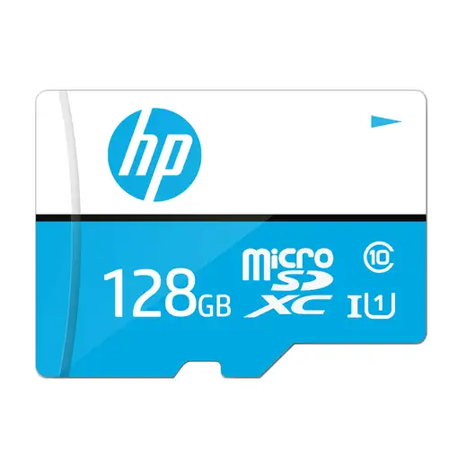 Tarjeta microSDXC con adaptador, 128 GB Class 10, mi310 HP