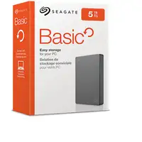 Seagate Basic disco duro externo 5 TB 2.5\ 3.2 Gen 1 (3.1 Gen 1) Plata