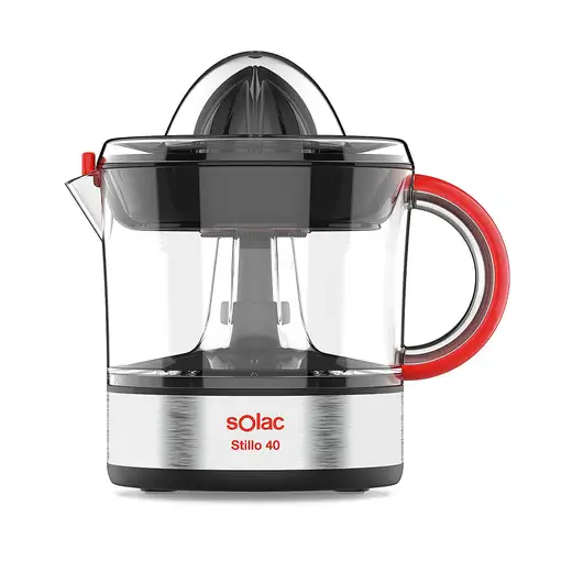 Solac Stillo 40 prensa de cítricos eléctricos 0,7 L 40 W Negro, Plata