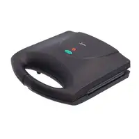 Sandwichera negra 2 zonas XXL, 750 W, JESW1231 JATA