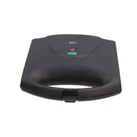 Sandwichera negra 2 zonas XXL, 750 W, JESW1231 JATA