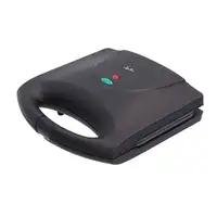 Sandwichera negra 2 zonas XXL, 750 W, JESW1231 JATA