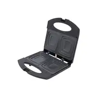 Sandwichera negra 2 zonas XXL, 750 W, JESW1231 JATA