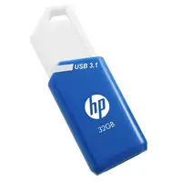 Pendrive negro blanco USB 3.1 de 32 GB x755W HP, pack 3 uds