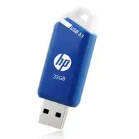 Pendrive negro blanco USB 3.1 de 32 GB x755W HP, pack 3 uds