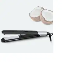 Rowenta Express Shine SF4621 Plancha de pelo Caliente Negro, Plata