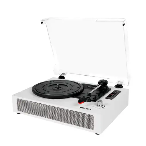 Tocadiscos Bluetooth Studio Deluxe PRIXTON Reproductor y Convertidor de Vinilos
