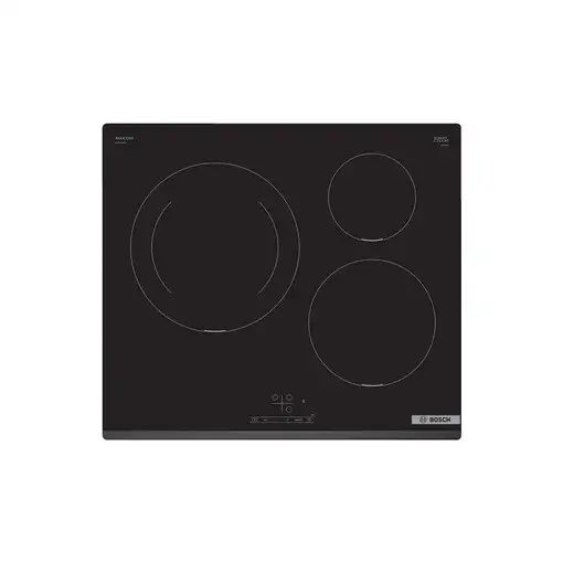 Bosch Serie 4 PUJ631BB5E hobs Negro Integrado 59.2 cm Con placa de inducción 3 zon