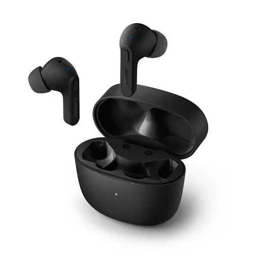 Auriculares de botón negros bluetooth, TAT2206BK/00 PHILIPS