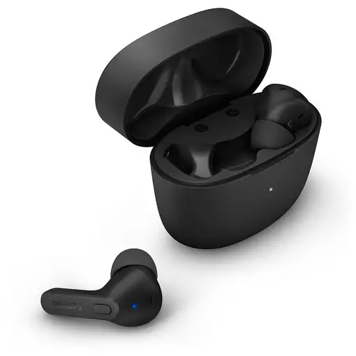 Auriculares de botón negros bluetooth, TAT2206BK/00 PHILIPS