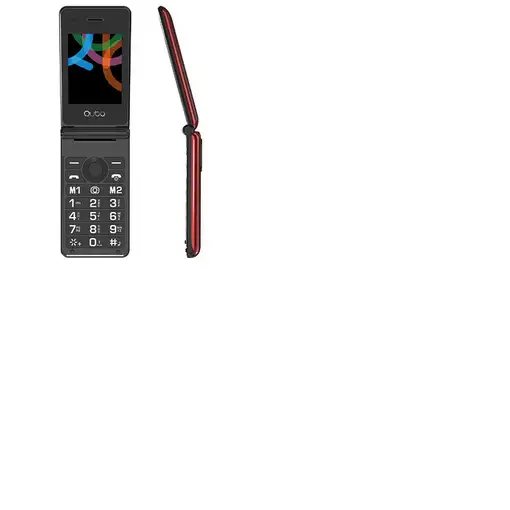 Teléfono móvil libre rojo, Dual Sim, X-28RD QUBO