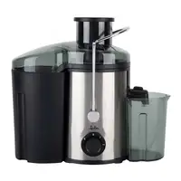 JATA JELI1580 Licuadora centrífuga 400 W Negro, Acero inoxidable