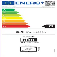 TV Led  43" 4K UHD Smart 43UR78006LK LG