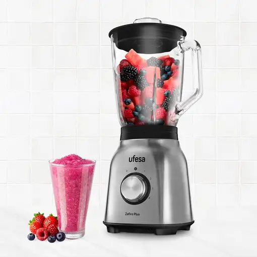 Ufesa 70205336 licuadora 1,5 L Batidora de vaso 1250 W Acero inoxidable