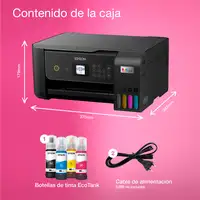 Epson EcoTank ET-2870 Inyección de tinta A4 5760 x 1440 DPI 33 ppm Wifi