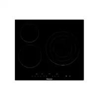 Hisense E6322C hobs Negro Integrado 59 cm Cerámico 3 zona(s)
