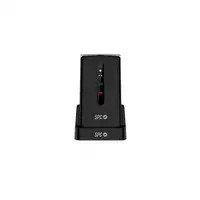 SPC Prince 4G 7,11 cm (2.8\) 130 g Negro, Plata Teléfono para personas mayores