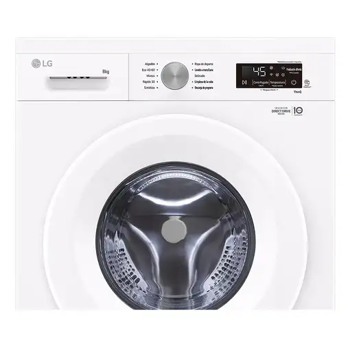 LG F4X1008NWH lavadora Carga frontal 8 kg 1400 RPM Blanco