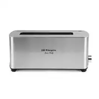 Orbegozo TO 6030 tostadora 6 2 rebanada(s) 1050 W Acero inoxidable